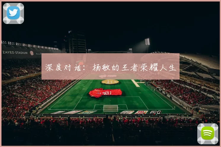 深度对话：杨敏的王者荣耀人生